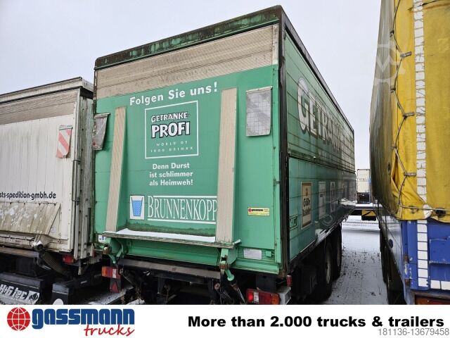 Remorque à caisse Koegel ZFHB 18, Böse Getränkekoffer, BÄR LBW
