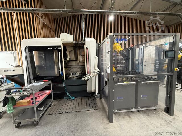 DMG MORI DMU 50 3. generatsioon koos LANG RoboTrexiga DMG MORI DMU 50 3rd