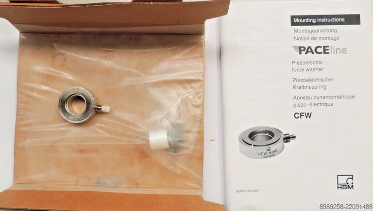 Piezoelektrischer-kraftmessring-001 HBM 1-CFW/140kN