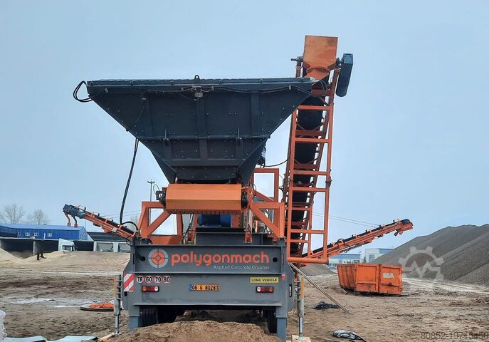 Trituradora Polygonmach PMST mobile tertiary crusher