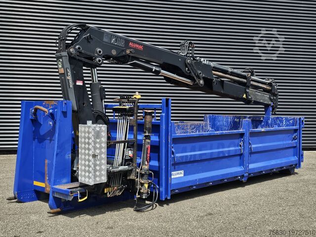 Kontti - CONTAINER + HIAB 166 CRANE / KRAN