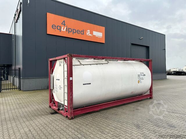 Tankcontainer CIMC tankcontainers 20FT ISO /  25.040L / L4BN / T12 / steam heatin...