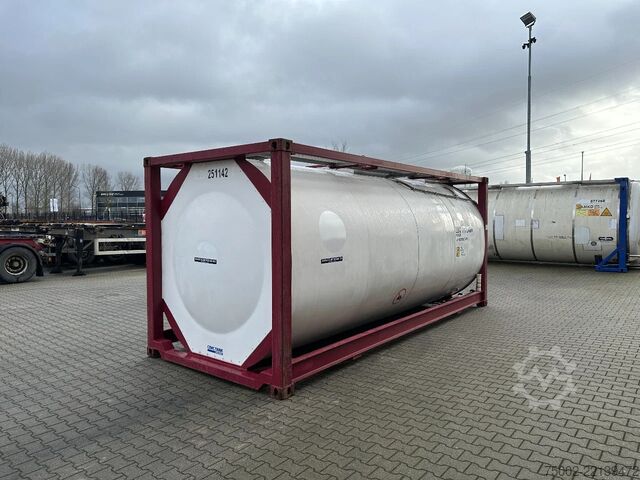 Tankcontainer CIMC tankcontainers 20FT ISO /  25.040L / L4BN / T12 / steam heatin...