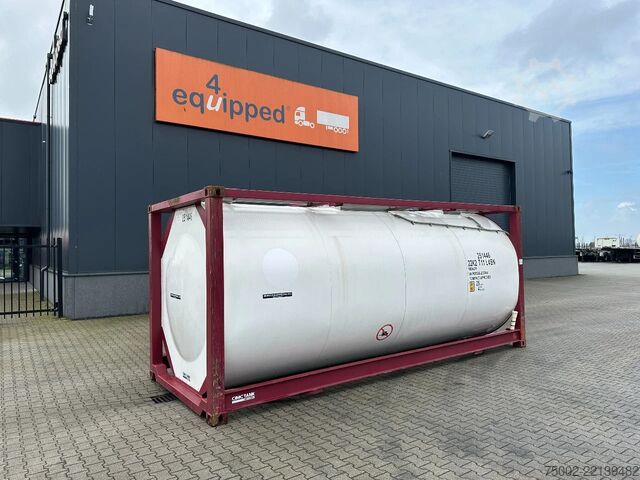 Tankcontainer CIMC tankcontainers 20FT ISO /  25.030L / L4BN / 22K2 / T11 / steam...