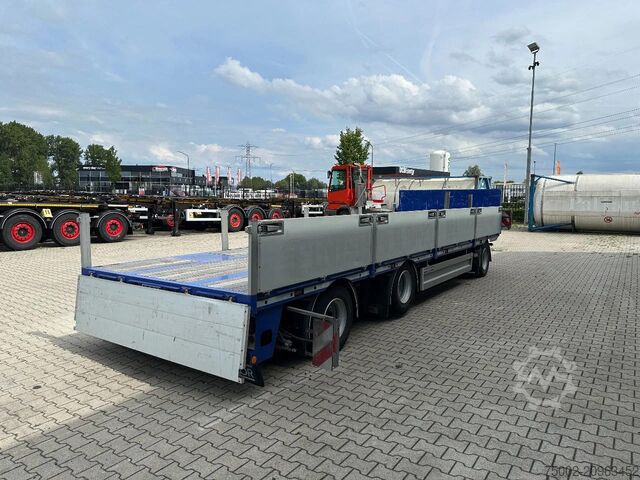 Piattaforma di carico Floor zeer mooie AXD.330 3-assige aanhanger met alu z...