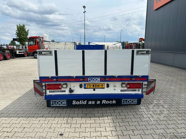 Piattaforma di carico Floor zeer mooie AXD.330 3-assige aanhanger met alu z...