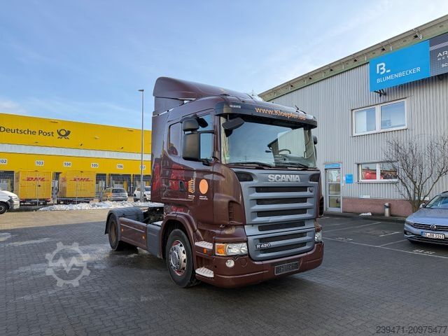 Standard trækkerunit SCANIA R420 4x2 Retarder Automatik + Kupplung Stndhzg.