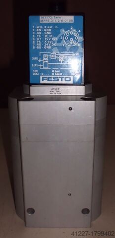 Пропорційні розподільники з регулюванням тиску Festo MPPE-3-1/2-6-010B