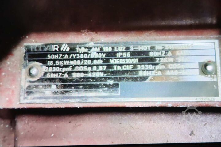 Electric motor 18.5 kW 2930 rpm Ecoair** AM 160 L02