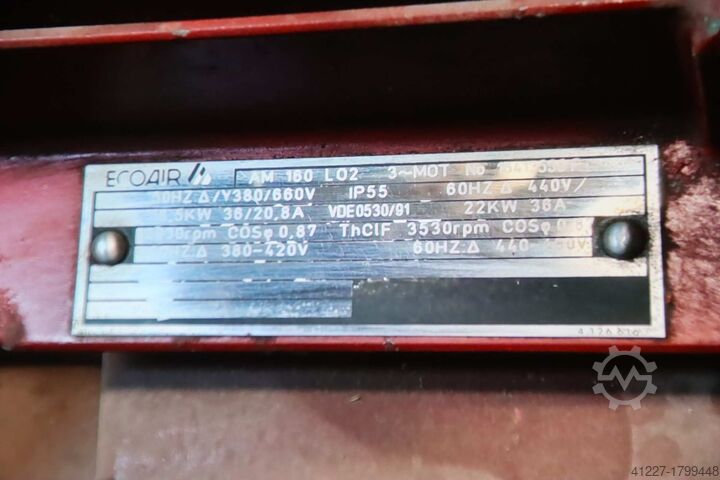 Electric motor 18.5 kW 2930 rpm Ecoair** AM 160 L02