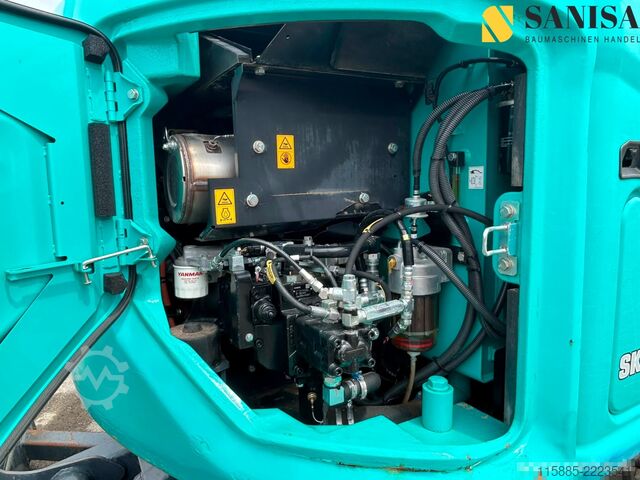 Rupsgraver Kobelco SK85 MSR-7 Powertilt/ZSA/Klima/Hydra. Vers/2xLöffel