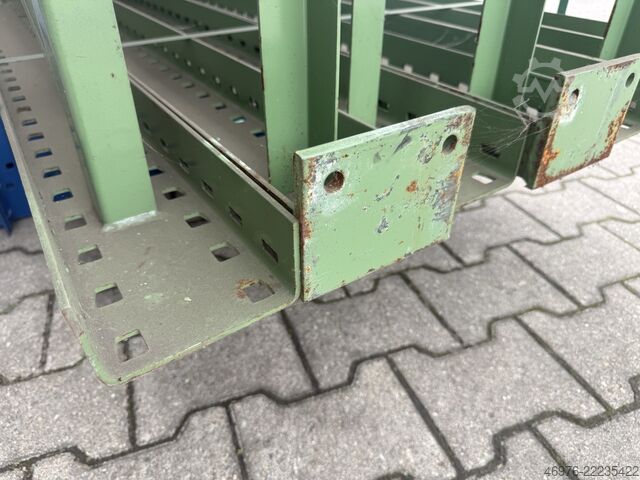 High-bay warehouse pallet racking system SSI Schäfer PR400 & PR350 Regallänge: 17,04 lfm.