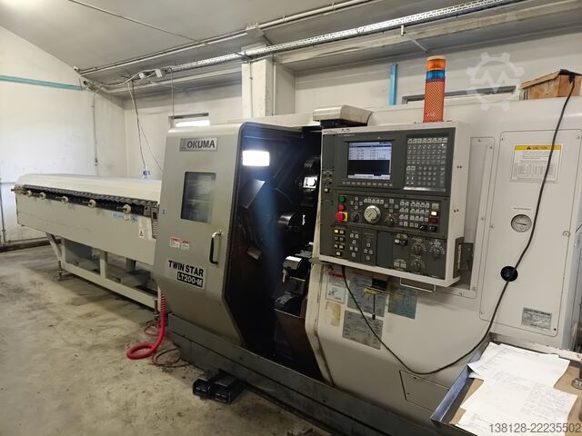 Torno CNC Okuma LT200-M TWIN STAR