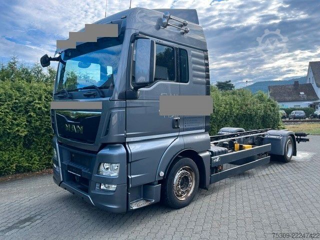 Lastbilchassis MAN 18.400 - Euro 6 - Klima - AHK - TÜV 01/27