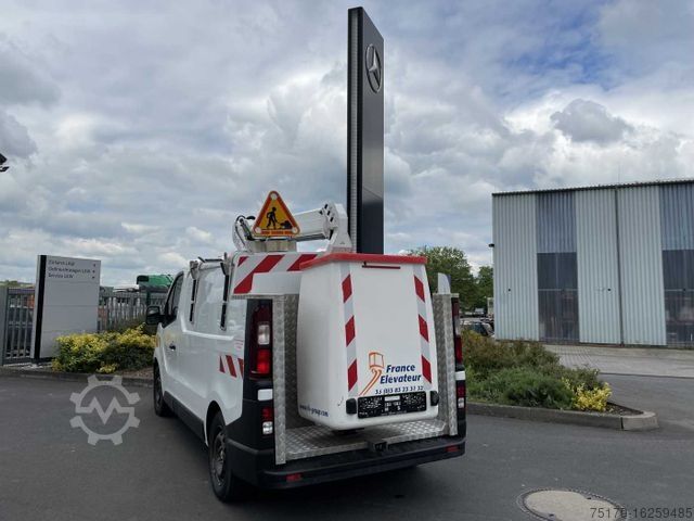 شاحنة منصة عمل RENAULT Trafic dCi 120 L1H1 / France Elavateur 091F 9m