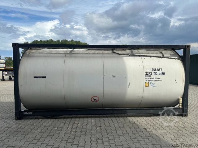 Conteneur-citerne CIMC 20FT ISO / 25.020L-1-COMP. / L4BN / UN Portable...
