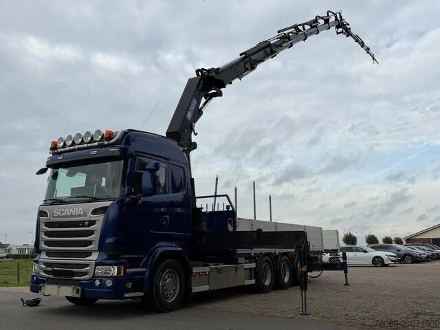 Tovornjak z žerjavom Scania R450 8X4 TRIPLE !!EURO6!! 50TM/JIB/!!TOP!!ROOF/...