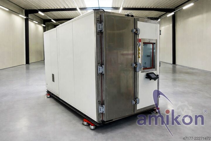 Járható, 5 m³ térfogat Weiss Technik Klima-Prüfkammer WK 5/55-120 -55°C bis +120°C