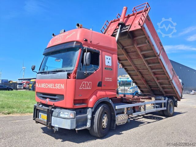 डंप ट्रक Renault Premium 385 * Euro 2 * Manual * 2 x Bed