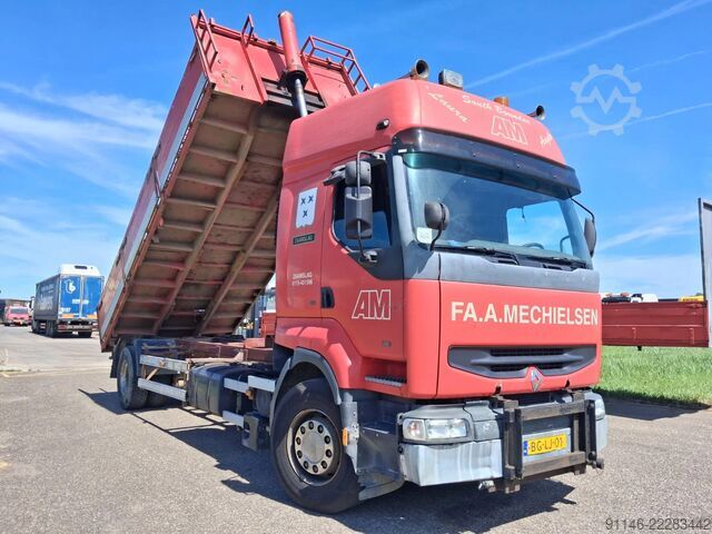 डंप ट्रक Renault Premium 385 * Euro 2 * Manual * 2 x Bed