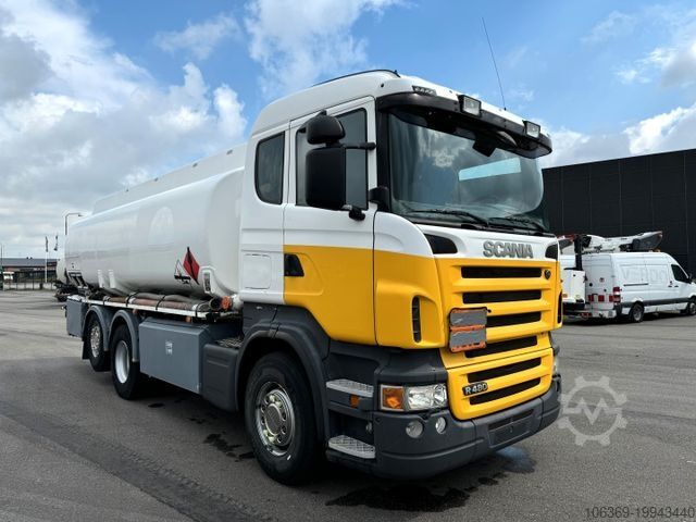 Cisternas automašīna SCANIA R480 6x2*4 19.000 L ADR Tanktruck