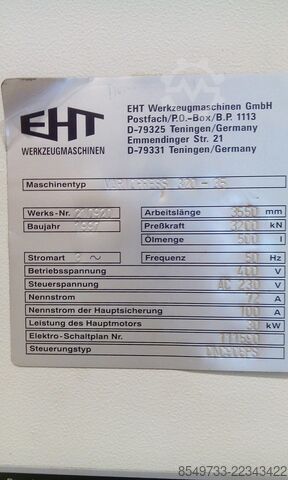 מכבש כיפוף EHT- VARIOPRESS 320-35