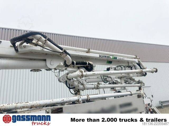 Betongpumpebil Mercedes-Benz Actros 2636 6x4, Betonpumpe Schwing Stetter