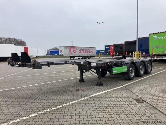 Semitrailer Krone TU70 45' chassis
