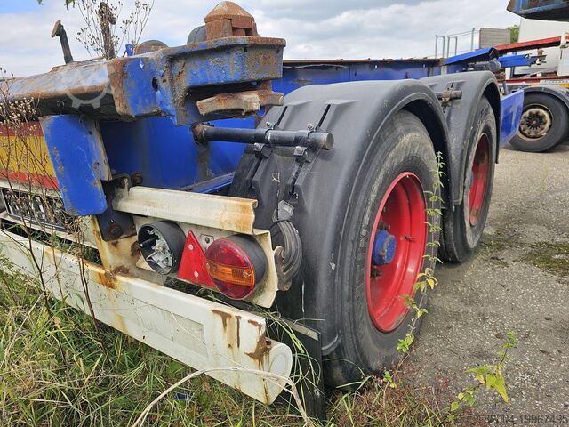 Containervervoer KRONE SZ| 20 FOOT CHASSIS | BPW DRUM | NEW BRAKES| GO...