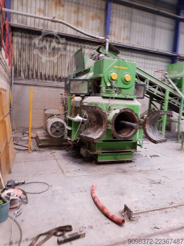 Máquina moldeadora de ladrillos y tejas Handle extruder:PZ60f/56 - mixerMDV920b