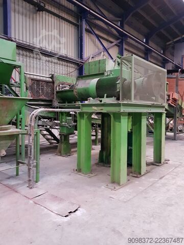 Máquina moldeadora de ladrillos y tejas Handle extruder:PZ60f/56 - mixerMDV920b