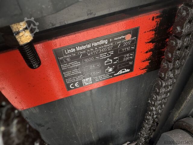 Empilhador manual Linde L16