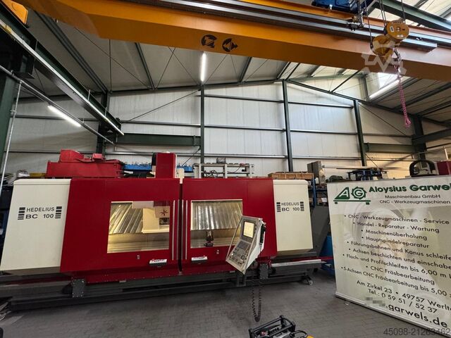 Vertical machining center Hedelius BC100 -3500