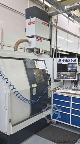 CNC lathe with bar loader BIGLIA B436 Y2