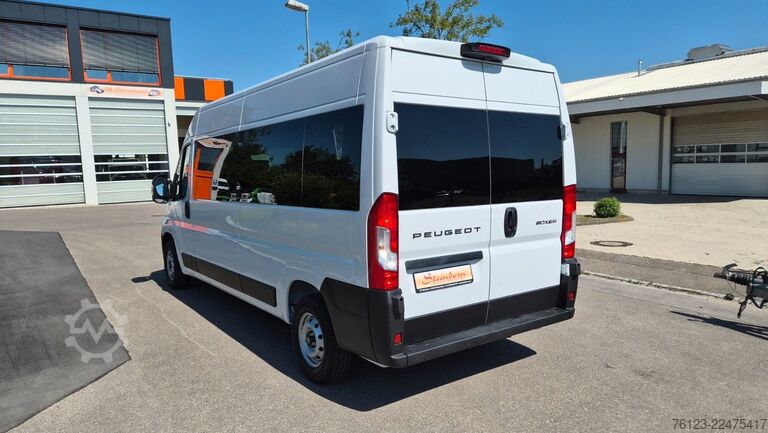 Aukštas mikroautobusas PEUGEOT Boxer  Hochraum 9 Sitzer L3H2 verglast BlueHDi