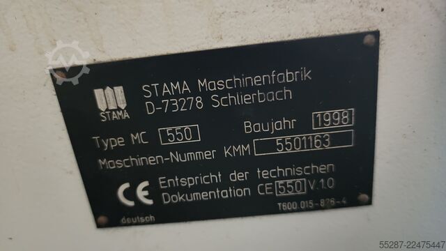 Qendër CNC për tornim dhe frezim Stama MC 550