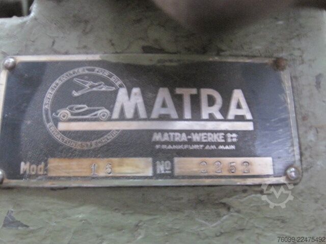 মাত্রা ভালভ গ্রাইন্ডিং মেশিন Matra Ventilschleifmaschine mit Doppelkonus-S.