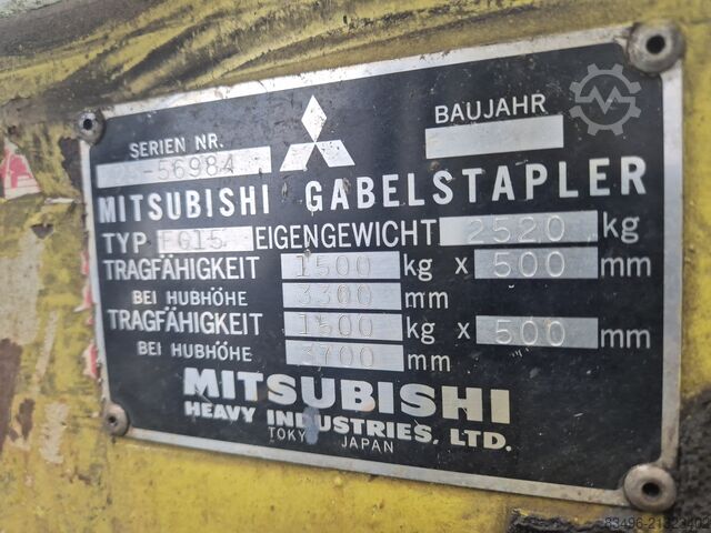 フォークリフト Mitsubishi FG15