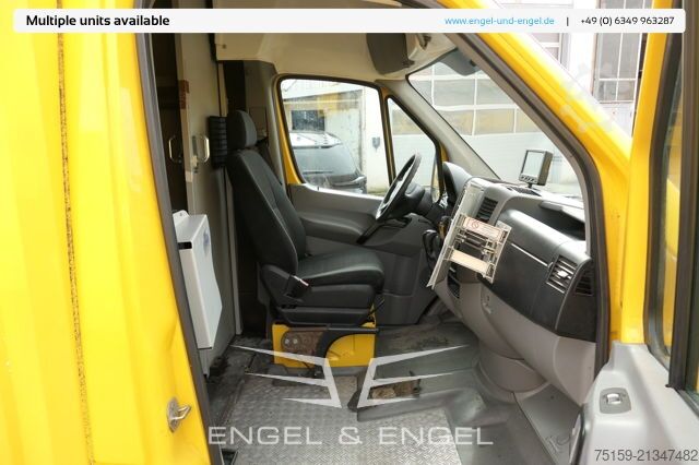 Skåpbil mercedes-benz SPRINTER 310 CDI MAXI EURO-5 KOFFER REGALE KAMERA DURCHGANG