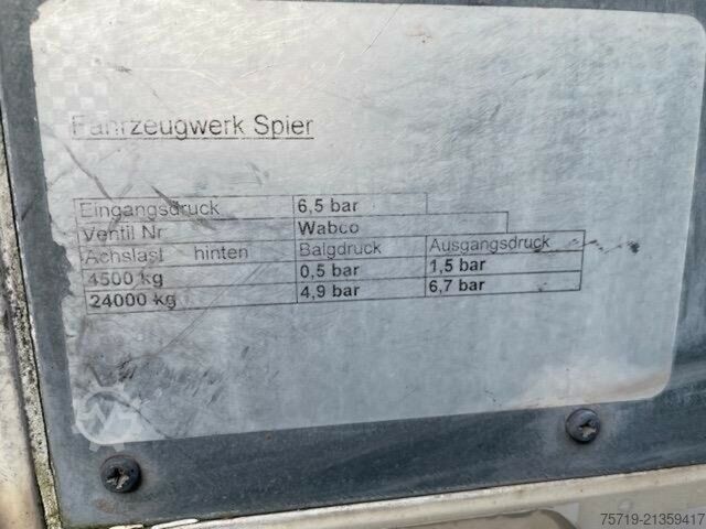 Напівпричіп-фургон Spier SGL 390 Kasten