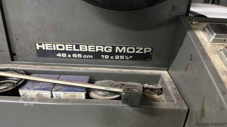 μηχανή εκτύπωσης όφσετ Heidelberg MOZ-P