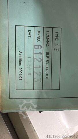 μηχανή εκτύπωσης όφσετ Heidelberg MOZ-P
