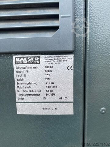 Skrúfuþjappa Kaeser BSD83
