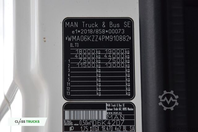 стандартный седельный тягач MAN TGX 18.470 GX