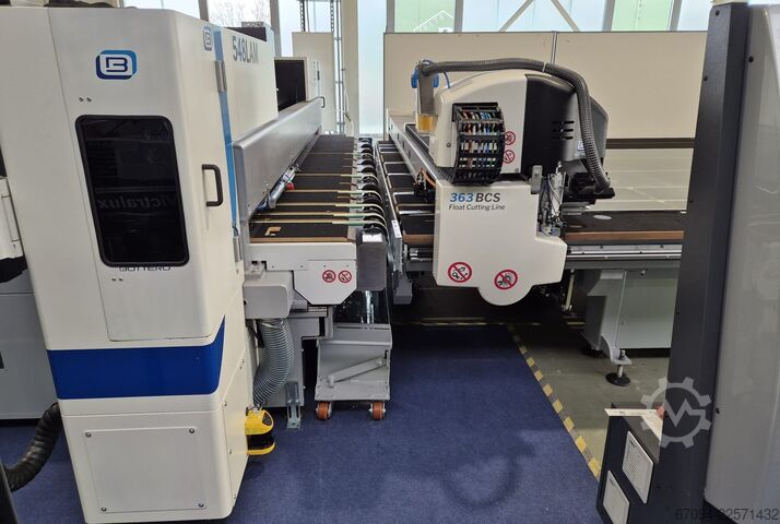 стіл для різання скла Bottero DUAL LINE 548LAM-38 - 363BCS-J