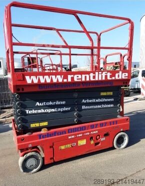 Lif gunting MAGNI ES 1412 Elektro 13,80 m