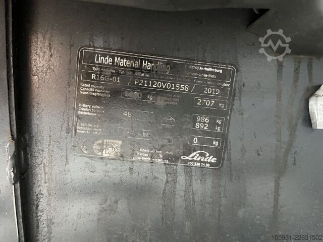  Linde R16G-01