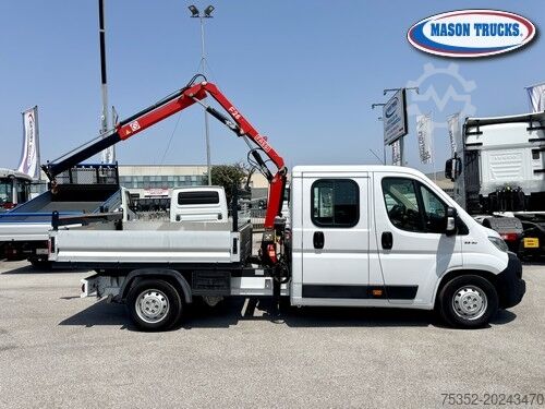 Varebil med kran montert på lastebil FIAT DUCATO MAXI 130 MTJ DOPPIA CABINA