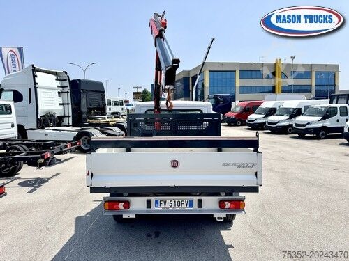 Varebil med kran montert på lastebil FIAT DUCATO MAXI 130 MTJ DOPPIA CABINA