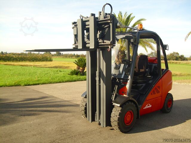 4-Rad-Gabelstapler Linde H35T-02-X393 TRIPLEX - ZVG/SS 12.900 EUR